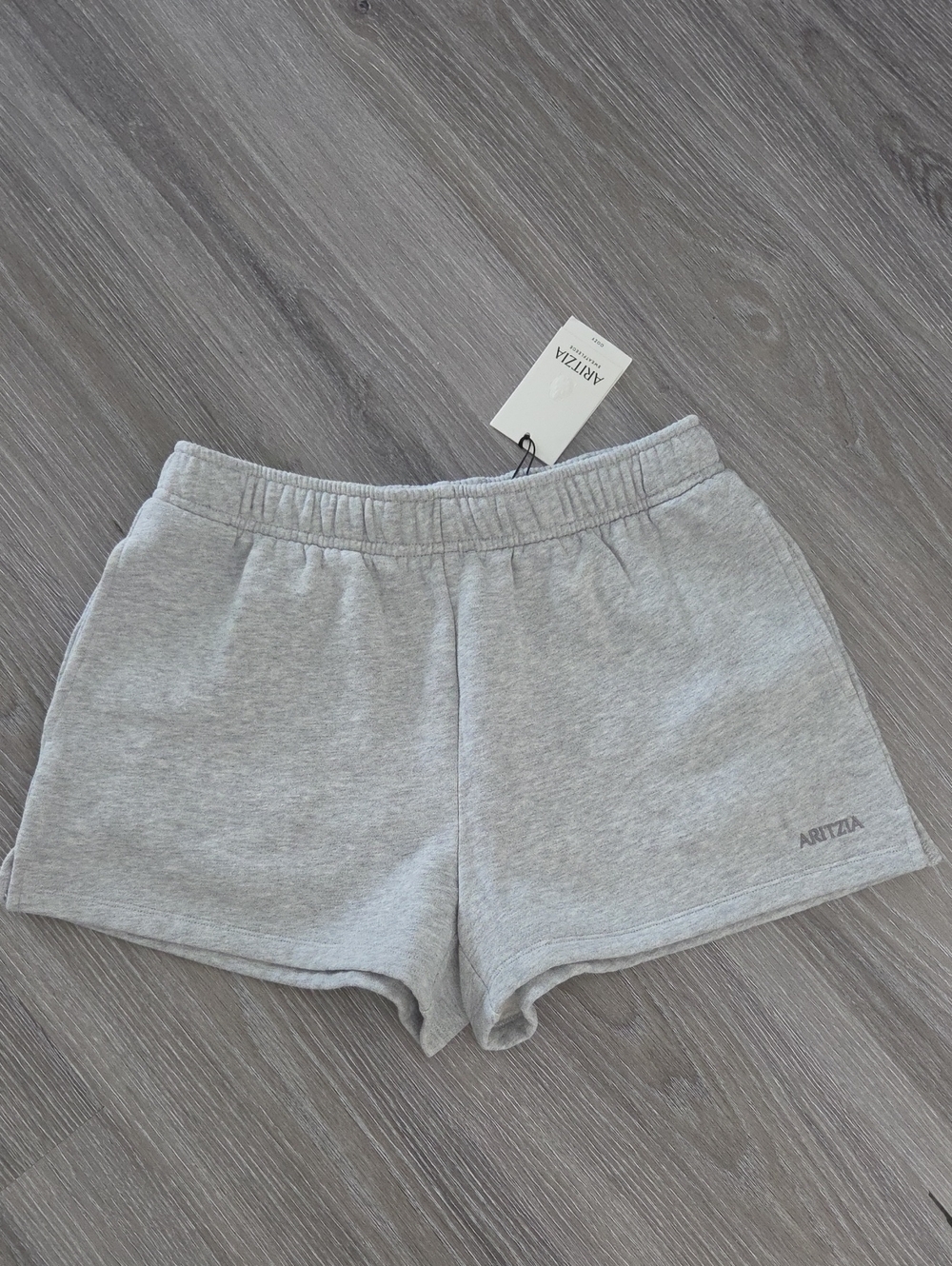 Aritzia Cozy Sweatfleece Mega Hi-Rise Mini Short SMALL
